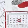 jednoplanszowy kalendarz firmowy