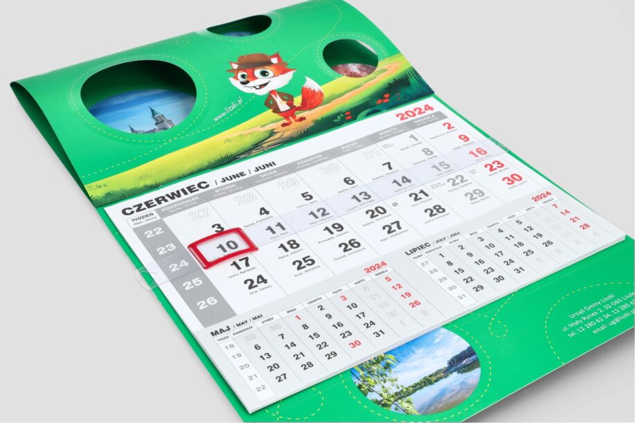 producent kalendarzy dla firm kalendarze jednoplanszowe
