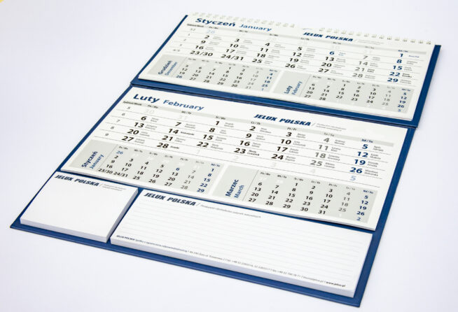 jelux kalendarz biurkowy scienny piramidka notes hybryda bezdaty 5 654x446