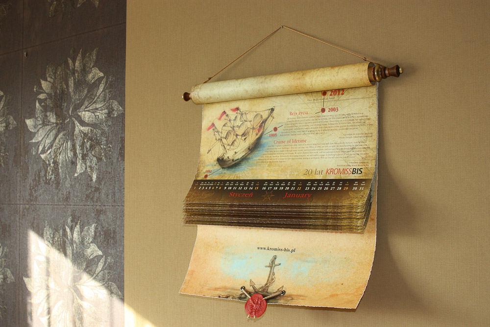 Niestandardowy kalendarz dla marki Kromiss Bis – case study