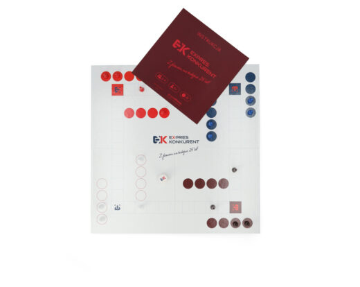 ekspress konkurent gra planszowa personalizowana plansza kostki pionki 2 520x414