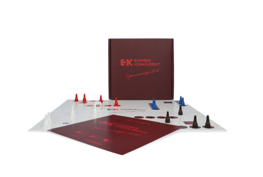 ekspress konkurent gra planszowa personalizowana plansza kostki pionki 6 520x350